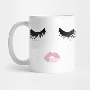 Lash Lip Print Mug